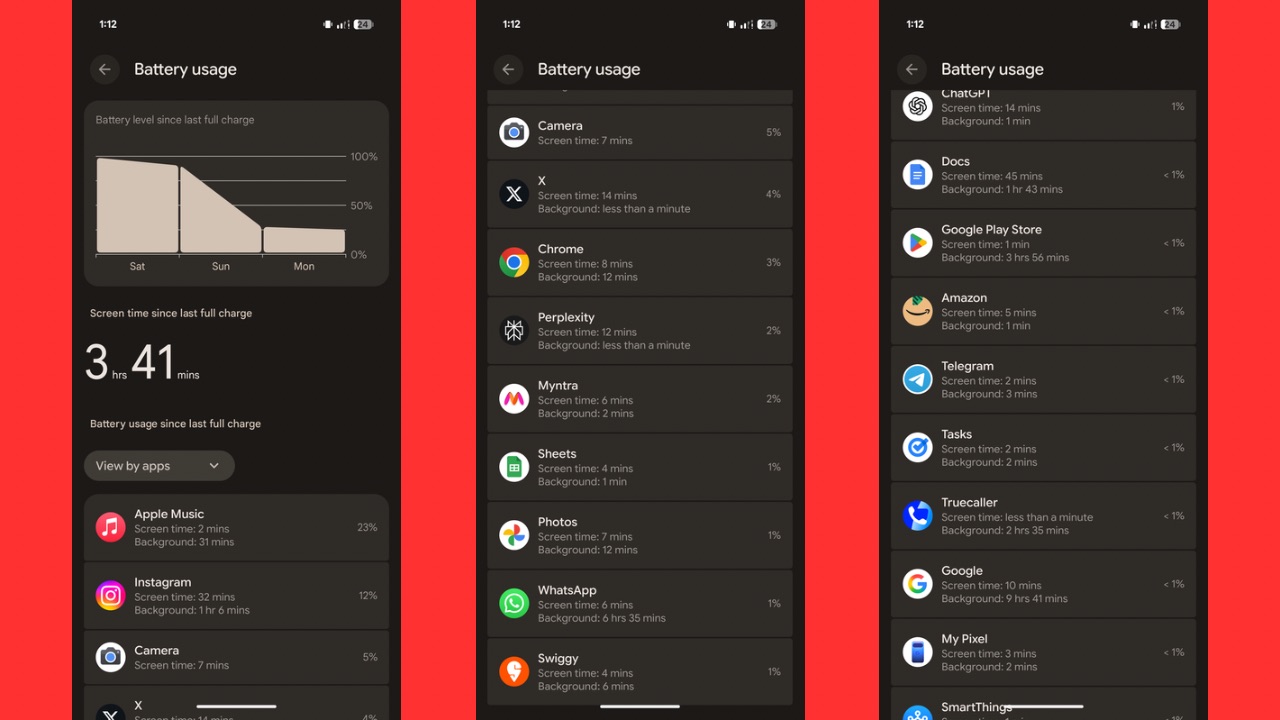 Pixel 10 Pro Fold battery cycle 2