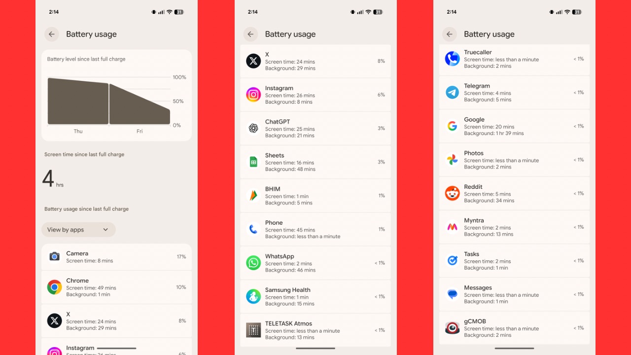 Pixel 10 Pro Fold battery life