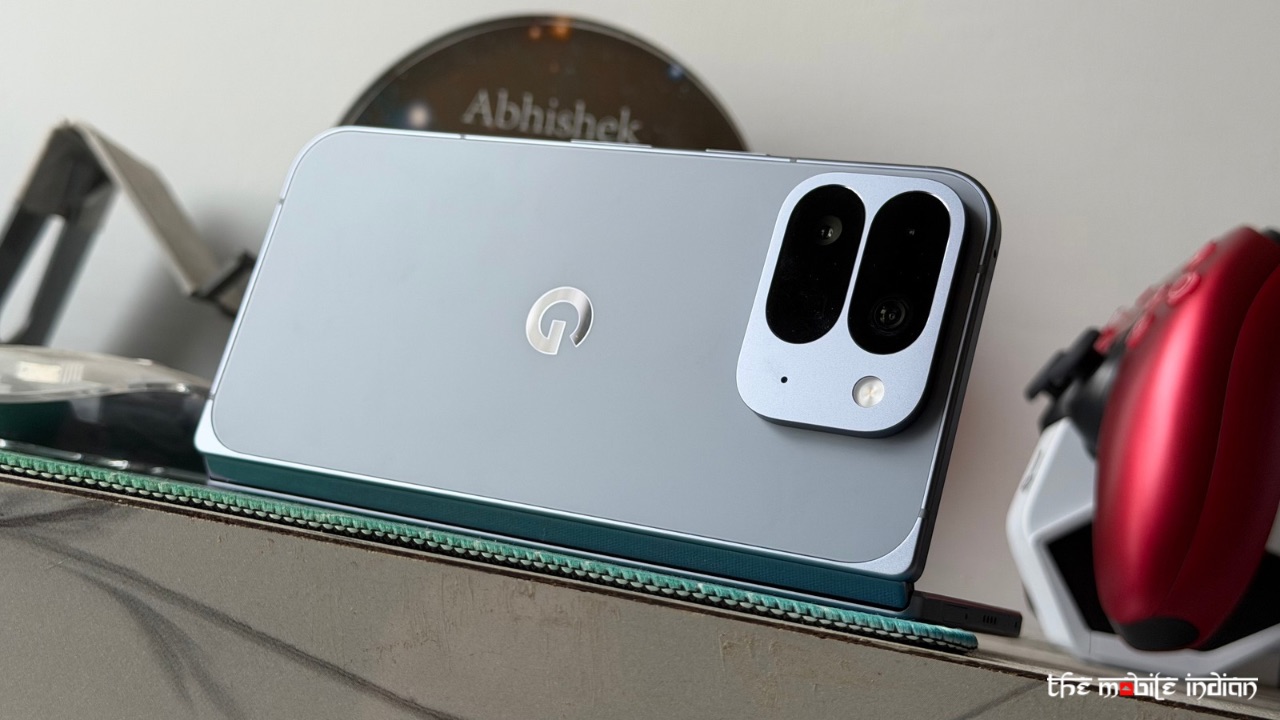 Pixel 10 Pro Fold rear unfolded