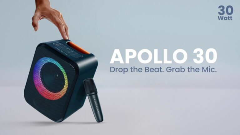 Portronics Apollo 30 Bluetooth Speaker Launched in India